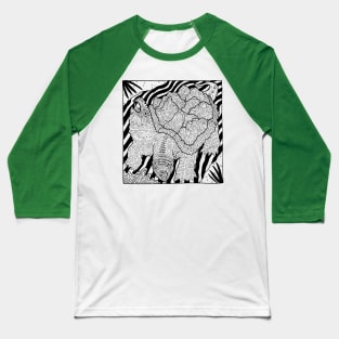 Ogua - Two-Headed Turtle Baseball T-Shirt